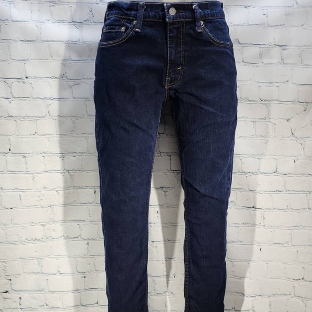 Levi's 511 slim fit dark wash jeans 32X29